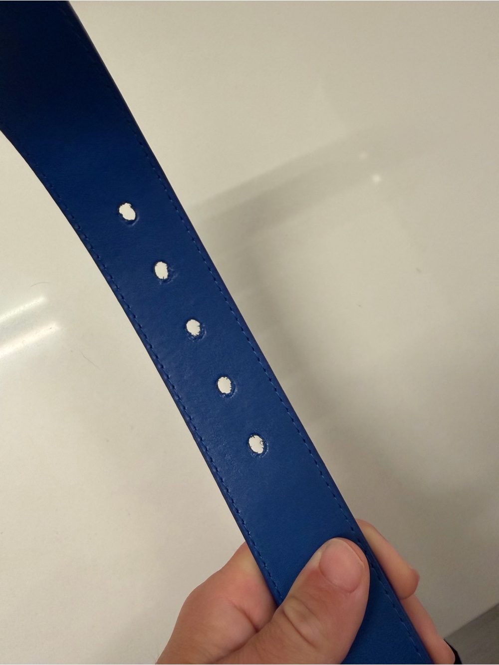 Goyard Blue Monogram Belt – Size 30-32 Waist - Picture 15 of 16